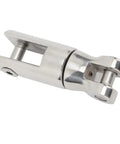 316 Stainless Steel Boat Anchor Swivel Connector Rock Solid Design For 3/8 To 1/2 Inch Chain handles heavy duty marine rigging.