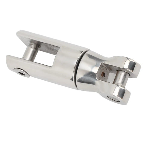 316 Stainless Steel Boat Anchor Swivel Connector Rock Solid Design For 3/8 To 1/2 Inch Chain handles heavy duty marine rigging.