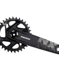 Gnarly 12 Speed Mountain Bike Groupset With 175mm 32 Tooth DUB Crank 11 To 50 Tooth Cassette Rear Derailleur Trigger Shifter And Chain Black For All Mountain And Trail Riding black SRAM DUB crank arm and chainring