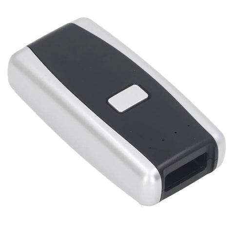 Pocket Bluetooth Barcode Scanner 1D 2D QR Code Reader With Red Light CCD, Wireless 2.0 and 2.4G, 10m Range, handheld view