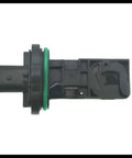 Heavy Duty Replacement Mass Air Flow Sensor For Chevy Cruze Cobalt Volt Malibu Hella in black and green, showing smooth design.