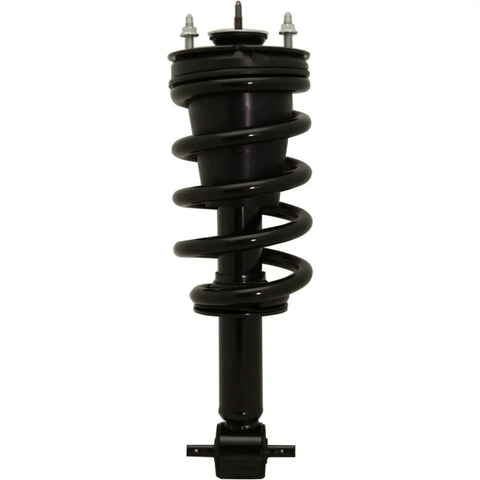 Heavy Duty Adjustable Tie Rod End For Ford 500 Freestyle And Taurus X 2005 Through 2008 Fixes Wheel Wobble With Zero Sweat Front End Alignment And Tight Rides, showcasing black coil spring and strut assembly.
