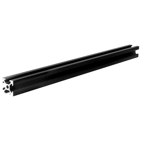 4 Pcs 300mm V Slot 2020 Aluminum Extrusion Profiles Frame Black 6063T5 Beefy Built To Last European Aluminum For Do It Yourself Projects And Custom Builds For Makers And Pro Builders, angled view