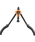 Heavy Duty Rivet Nut Tool Kit With 13 Mandrels And 130 Nuts For M3 To M12 Sae Sizes Plus Metric Fasteners A Solid All In One Set Perfect For Auto Repair, Metalworking Projects And DIY Fixes Under The Hood. orange rivet nut tool with long black handles