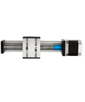 300mm Travel Ball Screw Linear Actuator System With Integrated Guide Rails And Work Table For CNC Machines Pro Grade Precision And Smooth, Stable Linear Motion Easy Setup And Durable Construction, front view