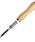 Solid Ash Mortise Chisel Handle With Pro Grade Easy Grip For Woodworking, 6.5 Inch Length, Fits 5/8 Inch Chisels, Heavy Duty Carpentry Tool
