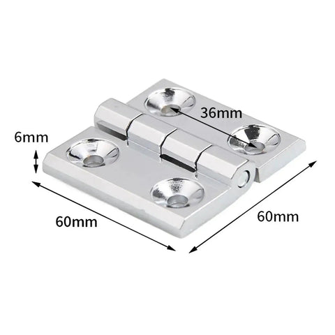 Rotating Concealed Hinges For Doors And Cabinets, 60mm Zinc Alloy, Heavy Duty Door Hinge Set