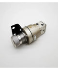 Heavy Duty Dual Pressure Control Regulating Valve With Built In Logic And Precision Balancing For Punching Machines, silver metal finish.