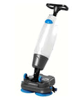 Cordless 3-In-1 Floor Scrubber And Washer Dryer, 17-Inch Wide Dual Tank System, lightweight, visible handle and cleaning brushes
