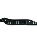 Left Side Front Bumper Bracket Retainer Support For Tesla Model Y 2020 To 2023, heavy-duty black plastic with bolt holes.
