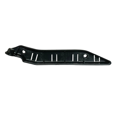 Left Side Front Bumper Bracket Retainer Support For Tesla Model Y 2020 To 2023, heavy-duty black plastic with bolt holes.