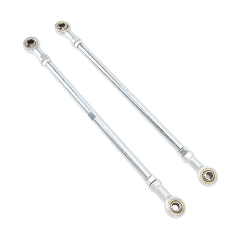 One Pair 295mm 8mm Steering Tie Rod Kit for Go Kart and ATV Racing Carts Beefy Racer Grade Heavy Duty Steel Alloy