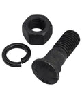 Beefed Up Heavy Equipment Bolt Nut Washer Kit 15 Pcs 5J4773 DBD90-0004 For D4H D5 Excavator 321C Replacement Fasteners Pro Grade For Pallet Jack And Lift Truck Wheels black bolt nut washer set