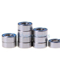 Miniature Ball Bearings 5x10x4 Mm 10 Pack With Blue Plastic Cover MR105 2RS High Precision Low Friction For Tiny Motors RC Cars