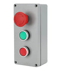 Built Tough Weatherproof Control Box With IP66 Rating Aluminum Die Cast Enclosure For Outdoor Electrical Panel Emergency Stop Button