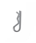 Single cotter pin from 100 Piece Split Cotter Pins Kit With Plastic Box Carbon Steel Galvanized Clips For Automotive And Garage Use