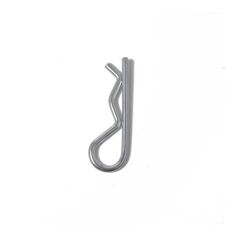 Single cotter pin from 100 Piece Split Cotter Pins Kit With Plastic Box Carbon Steel Galvanized Clips For Automotive And Garage Use