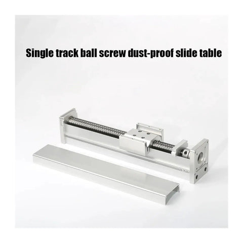 Beefed Up CNC Linear Guide Replacement Module With 57 Stepper Motor And Enclosed Ball Screw Actuator For Smooth Precise Motion In Rugged Industrial Production Today, single-track dust-proof slide table