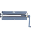 Front view of Deep Throat Sheet Metal Bead Roller With 18 Inch Throat And 6 Die Set For 18 Gauge Capacity Rotary Forming Manual Bead Rolling Machine