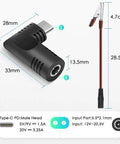 Universal 72W Power Supply With Adjustable 3V To 24V DC Output And 3A Cable, USB C PD adapter, alligator clip cable