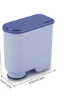 Top Shelf Coffee Maker Water Filter Replacement Slick Cartridge, blue, compact design for easy installation and use.
