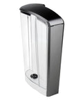 Replacement Water Reservoir With Lid For Keurig K-Elite K90 Coffee Maker, 75 Oz Brushed Silver Tank, side view