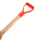 D Shaped Garden Fork Replacement Handle For Spading Shovel Ergonomic Non Slip Grip Comfortable Grip Easy Install Durable Outdoor Gardening Tool Upgrade