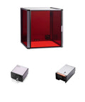 Professional Grade 3 In 1 Addon Set For Artisan 3D Printer Featuring 200W CNC carving module and Class 4 enclosure.