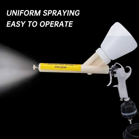 Heavy Duty Electrostatic Powder Coating Gun With Foot Control And Double Powder Cups For A Dang Tough Metal Finish Smooth operator setup detailed sprayer with adjustable pressure.