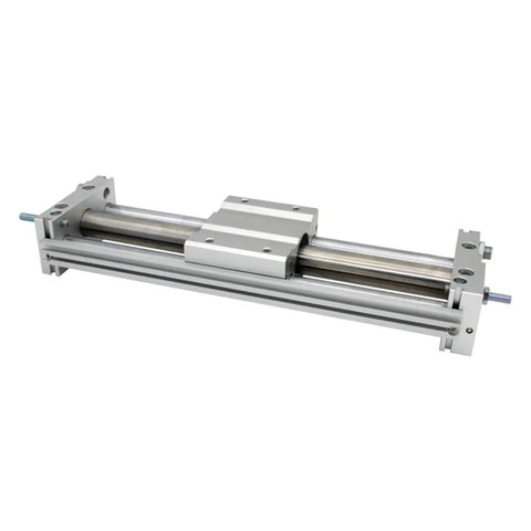 Magnetically Coupled Rodless Slider Actuator With Smooth Linear Motion For No-Nonsense Automation, Assembly, Packaging, And Material Handling, CY1S15-600Z Series, Bore Sizes CY1S15 To CY1S40, Stroke 50Z To 600Z, Low Maintenance Slide Bearing aluminum linear actuator