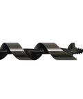 Heavy Duty Straight Shot Rugged 9/16 By 30 Inch Long Auger Drill Bit For Wood showing screw tip and spiral flutes.