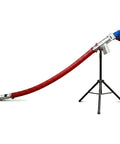 Portable Grain Suction Auger Pump Workhorse For Cement Fertilizer And Gravel With High Efficiency Screw Conveyor And Stainless Steel Feed Inlet 237In Length Easy To Use For Home And Small Vehicle Use on tripod