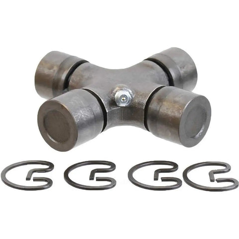 Dope 2 Pack Front Rear Universal Joint Kit For Classic Cadillacs Chevy Trucks And SUVs Like C1500 Avalanche Colorado Eldorado Fleetwood 1957-2006 Swap Upgrade, steel U-joint with clips