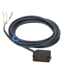 Photoelectric Beam Sensor Switch With 100mm Detection Distance And 12 To 24VDC NPN Output Diffuse Reflection Sensor With 5.91ft Cable