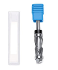 Top Rated Double Bearing Spiral Flush Trim Router Bit For Woodworking Projects With Dual Up Down Cut Design, 1/4 shank and protective case.