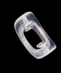 Transparent Silicone Regulator Mouthpiece Set Of 6 For Scuba Diving, Soft and Comfy Bite Friendly Non Toxic Snorkel Mouthpieces