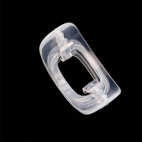 Transparent Silicone Regulator Mouthpiece Set Of 6 For Scuba Diving, Soft and Comfy Bite Friendly Non Toxic Snorkel Mouthpieces