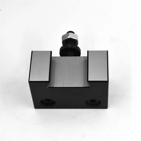 Tough As Nails Boring Bar Holder For Mini Lathes Up To 12 Inch Swing Quick Change Wedge Type Tool Post Hardened Steel top view