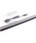 Replacement Wired Infrared Sensor Bar For Nintendo Wii And Wii U Console With Stand And Adhesive Mount Over Six And A Half Foot Cable