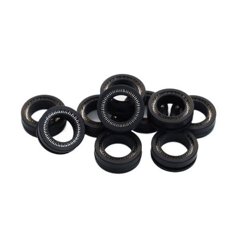 Top-Shelf Rotary Spring Seal PTFE V-Spring NBR O-Ring 10x16x5.5mm group of seals for hydraulic systems and industrial machinery.
