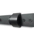 Sliding Barn Door Hardware Black Carbon Steel Door Stopper With One Track Bypass Options Easy Install Quiet Smooth Glide Heavy Duty Track System