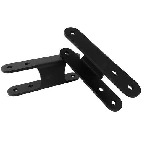 Chevy Colorado And GMC Canyon Two To Three Inch Rear Leveling Lift Kit With Forged Aluminum Strut Spacers For 2004 Through 2021