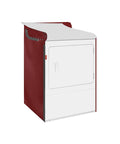 Red Two Pack Waterproof Washer And Dryer Covers With Zipper For Front Load And Top Load Machines