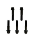 Titanium Split Rim Bolts M7x32mm For 3pc And 2pc Wheels Black High Strength Lightweight Fasteners For Performance Cars