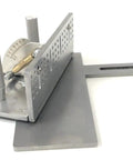 Total Game Changer Featuring This Badass Grinder Tool Rest And Thick Steel Holder That Stays Locked On 2x72 Belt Sanders To Dial In Sharpening Jigs Flawlessly, metal tool rest with adjustable angle and sturdy base.