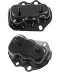 Beefy Steel Bumper Bracket Set For Toyota Corolla 2014 2019 Direct Fit Rear Mounting, showing two heavy-duty brackets.