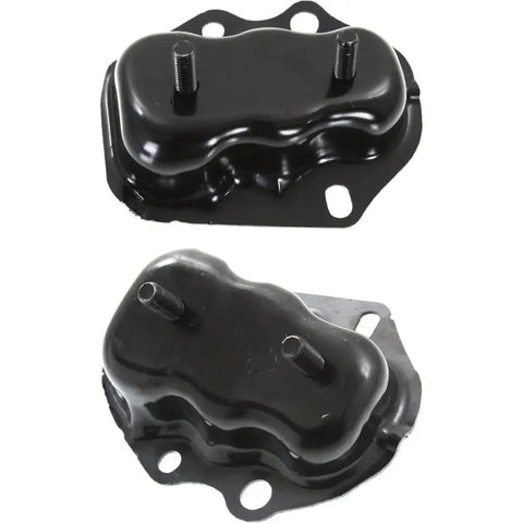 Beefy Steel Bumper Bracket Set For Toyota Corolla 2014 2019 Direct Fit Rear Mounting, showing two heavy-duty brackets.