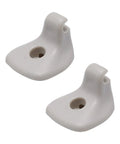 2 Pack Sun Visor Retainer Clip Replacement For 2007 2010 Dodge Avenger And 2008 2010 Chrysler Sebring Grey 1GW25DW1AA shown
