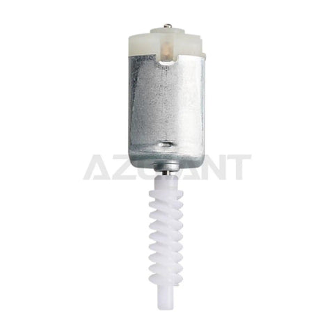 Must Have Door Lock Actuator Motor For Mitsubishi Outlander And Asx 2011 To 2020 Central Power Locking Replacement Oem Fc280Pt20150 showing metal motor with white plastic gear.