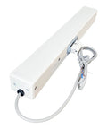 Automatic Electric Window Opener System With Stainless Steel Chain Drive And Overload Protection, white housing with cables